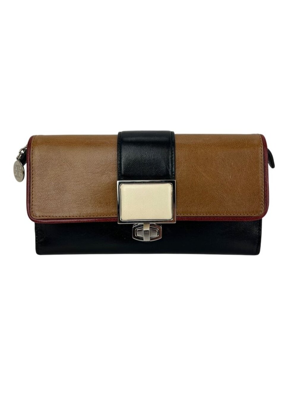 Balenciaga Cherche Leather Flap Wallet Vintage